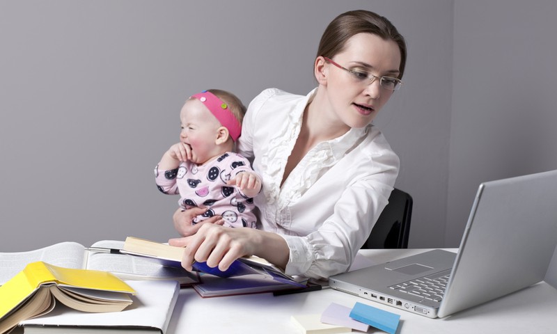 Дневник работающей мамы: а вы берете детей на работу?