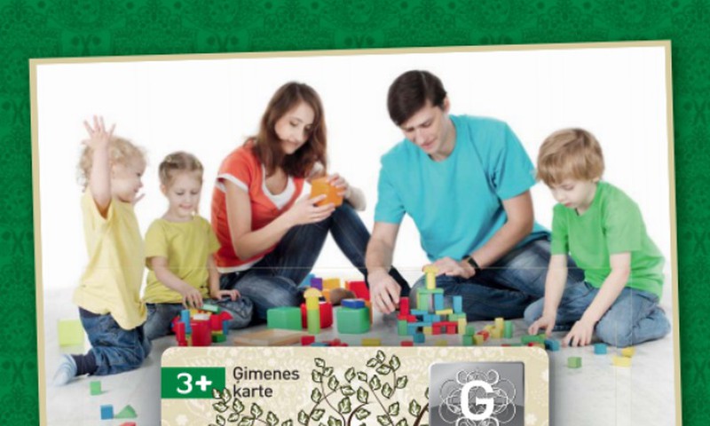 Э-буклет о том, где можно воспользоваться "Семейной картой 3+"
