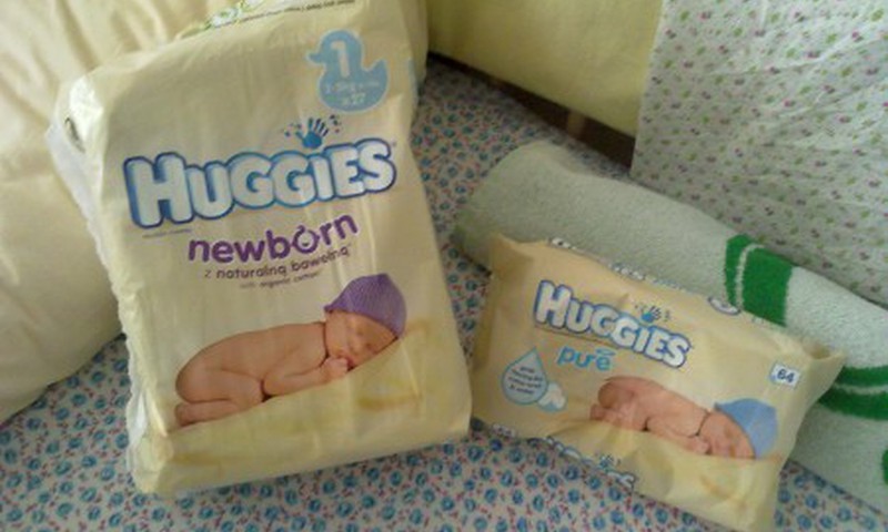 Мои любимые и первые подгузники Huggies Newborn