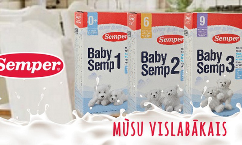 Пришли заявку на тестирование искусственной молочной смеси Semper и получи ее по почте!