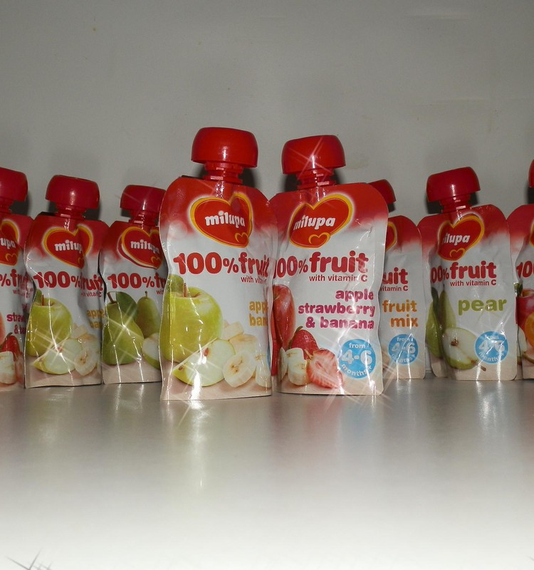 100% фруктовое пюре фирмы Milupа - лакомство для малыша и спасение для мамы