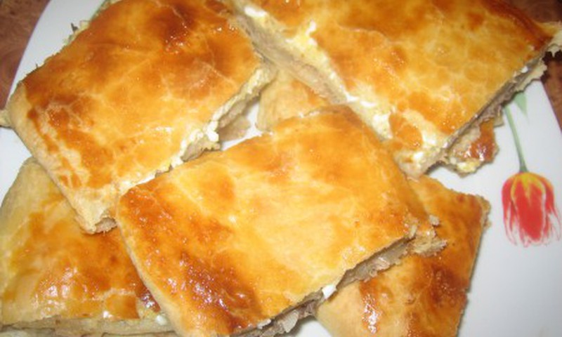 Рыбный пирог на пиве