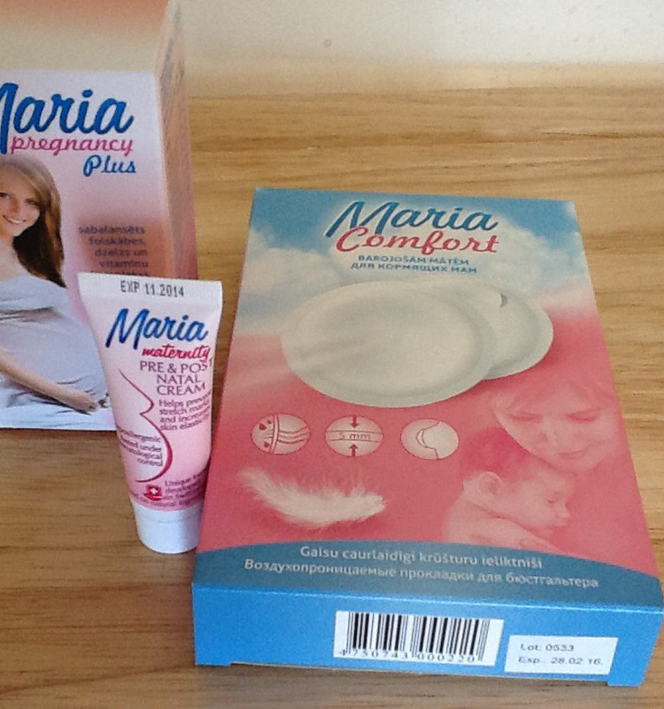 Приходи на курсы по подготовке к родам и получи комплект Maria!